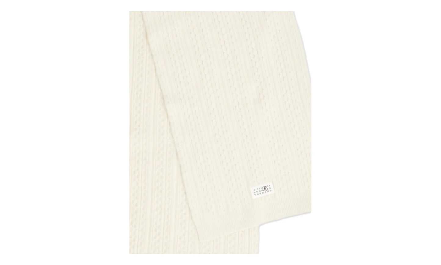Wool Scarf "Off White" SH2TE0006 M13195 102