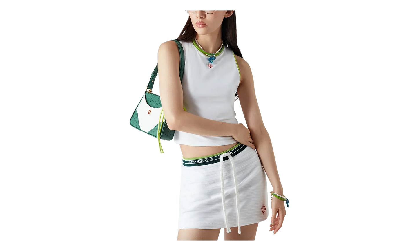 Diamond Logo Tank Top "White" WS25 JTS 011 02
