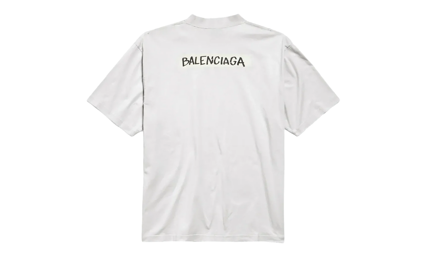 Medium Fit Crew Neck T-Shirt "Dirty White" 764235 TTVL6 9012