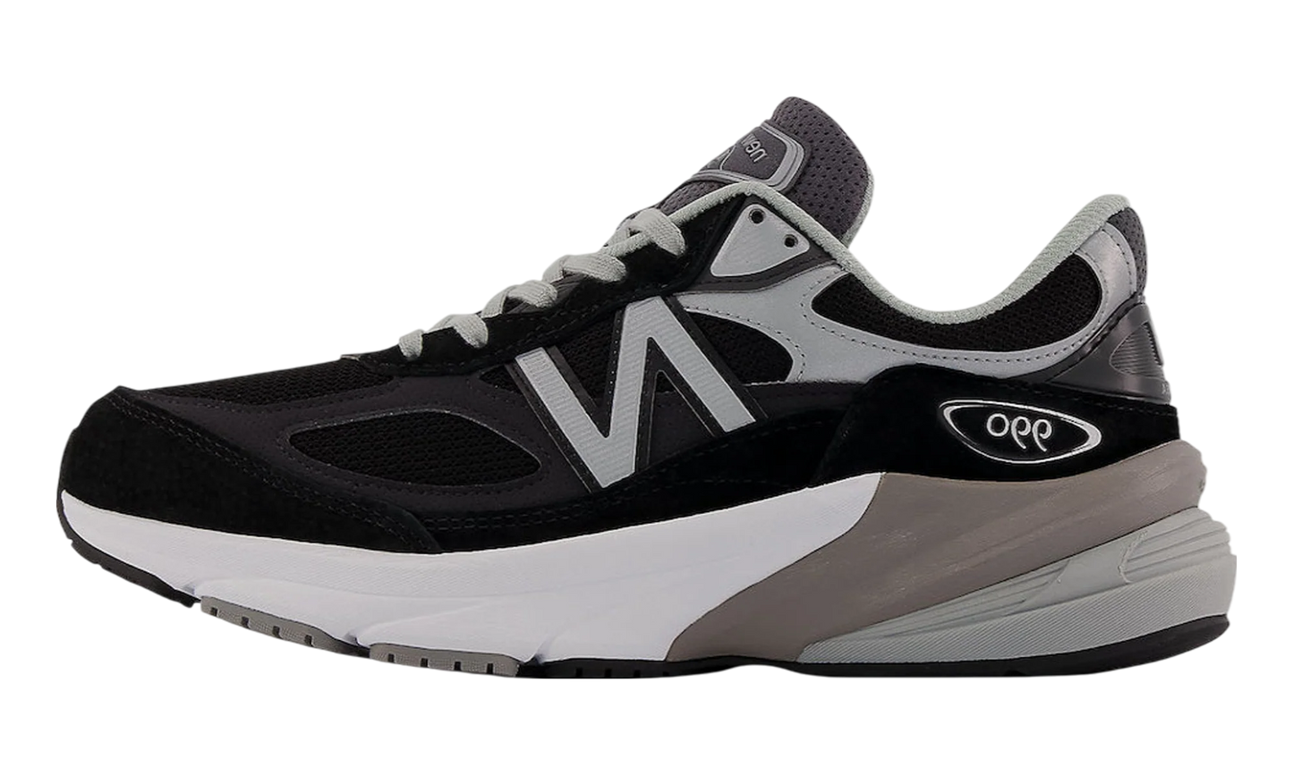 990v6 "MiUSA Black Grey White - Wide" M990BK6 2E