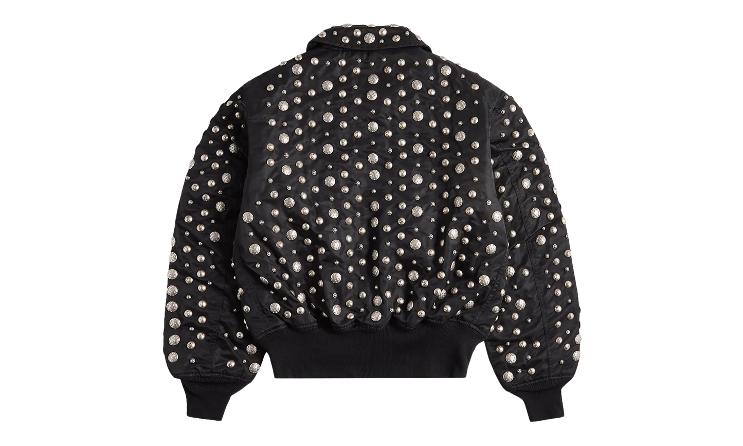 Alpha CWU 45/P All Over Rivet Jacket "Black" CJT55500C1