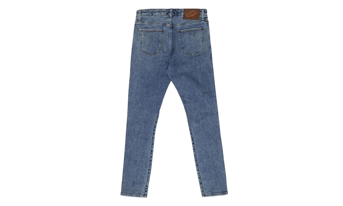 Neon Lime Jean "Medium Blue Wash" 411 8102 MEDI