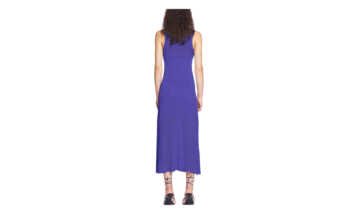 SLEEVELESS MIDI DRESS "BLEUET" RW DR0042 K034 E24 224