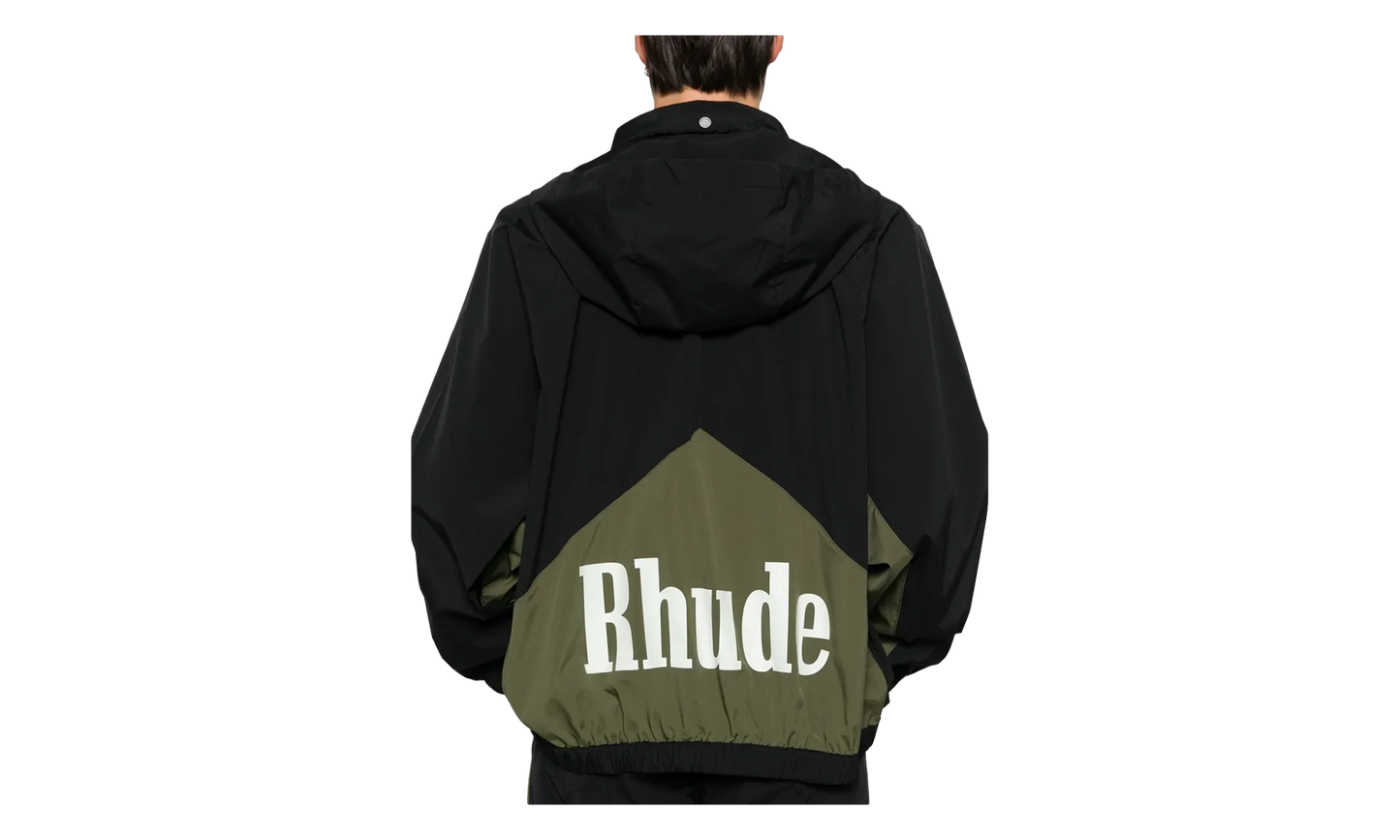 Aerial Track Jacket "Black / Olive" RHPF24JA01863 BLO
