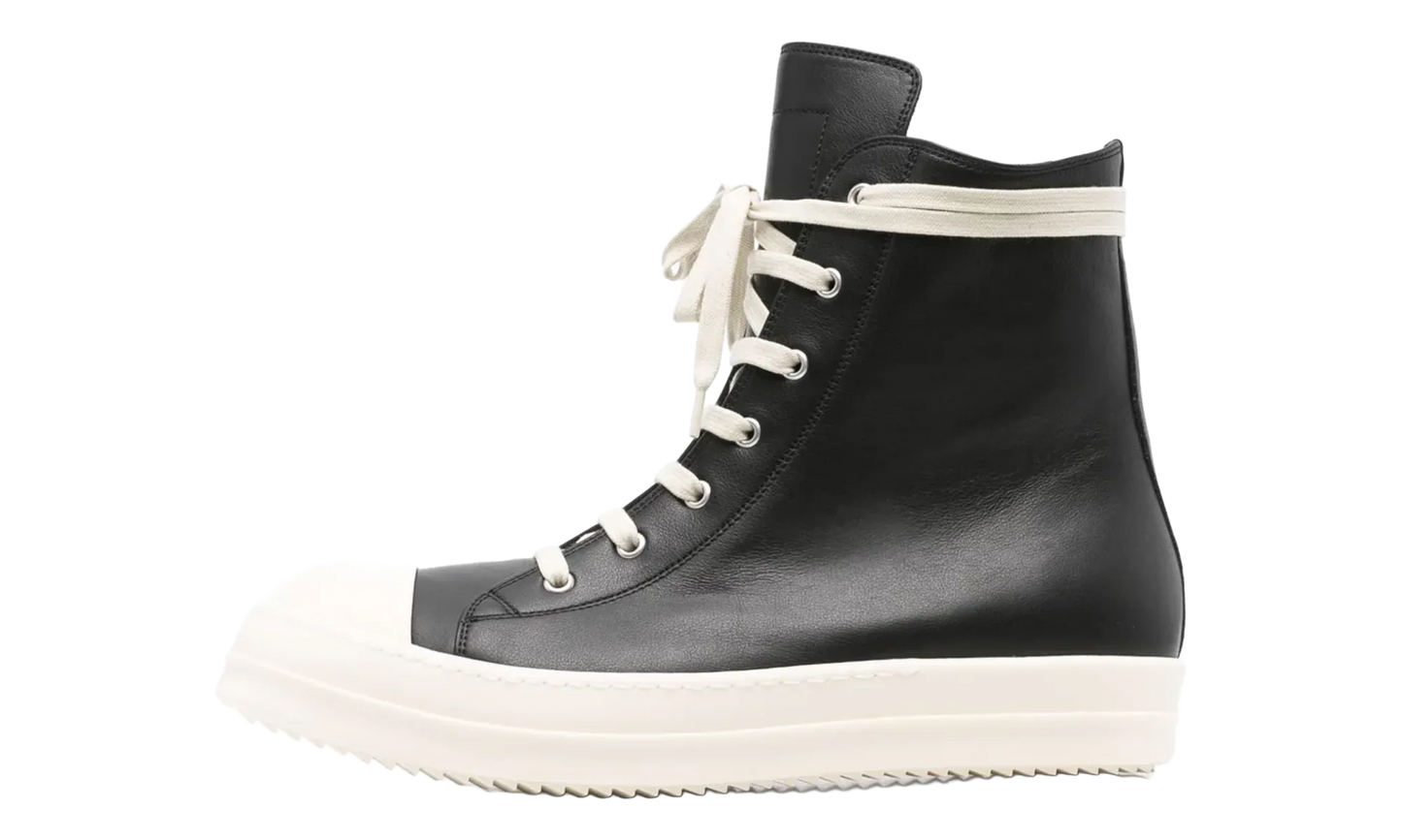 Concordians Ramones Sneaker High Leather "Black Milk" RU02E1890 LCO 911
