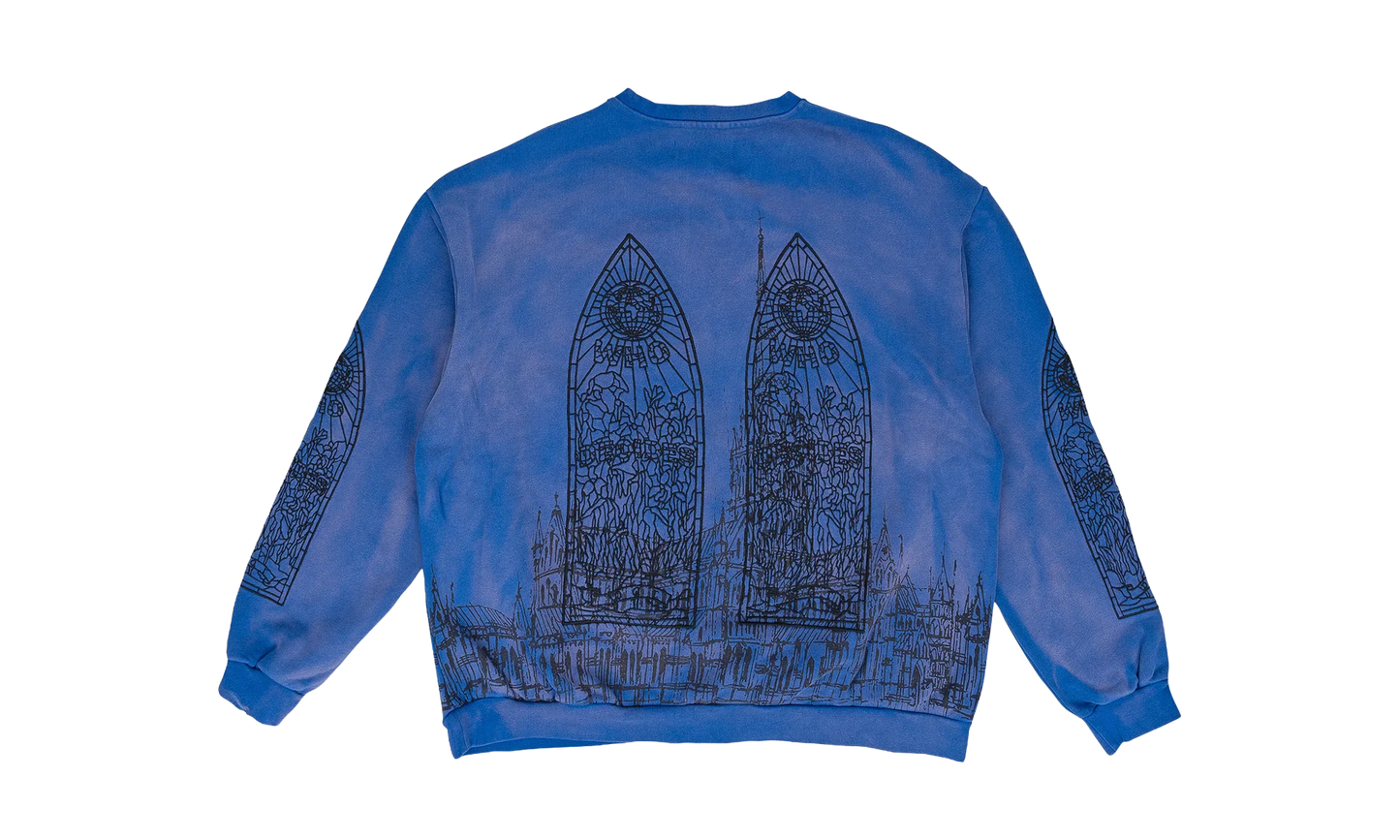 Cathedral Pullover Sweater "Blue" 1110060010FW24
