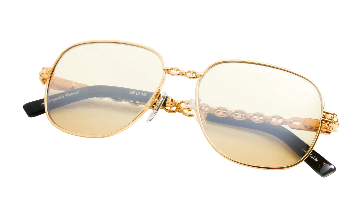 Mayor Mariner Edition 24KT "Yellow Gold / Amber" MNMY2 0001 18B3