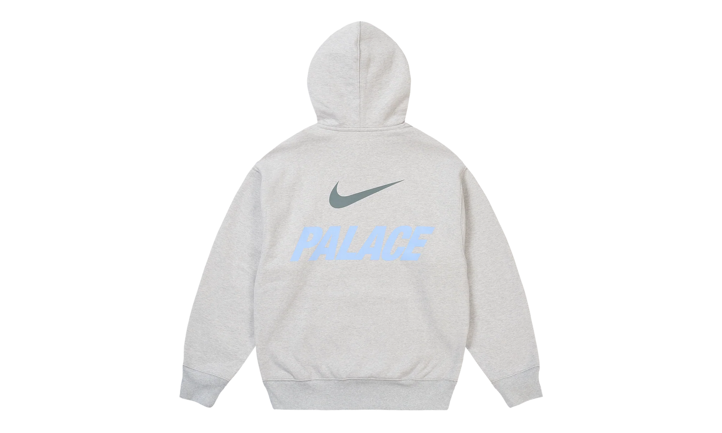 Nike Font Swoosh Hoodie "Grey Marl" p0141