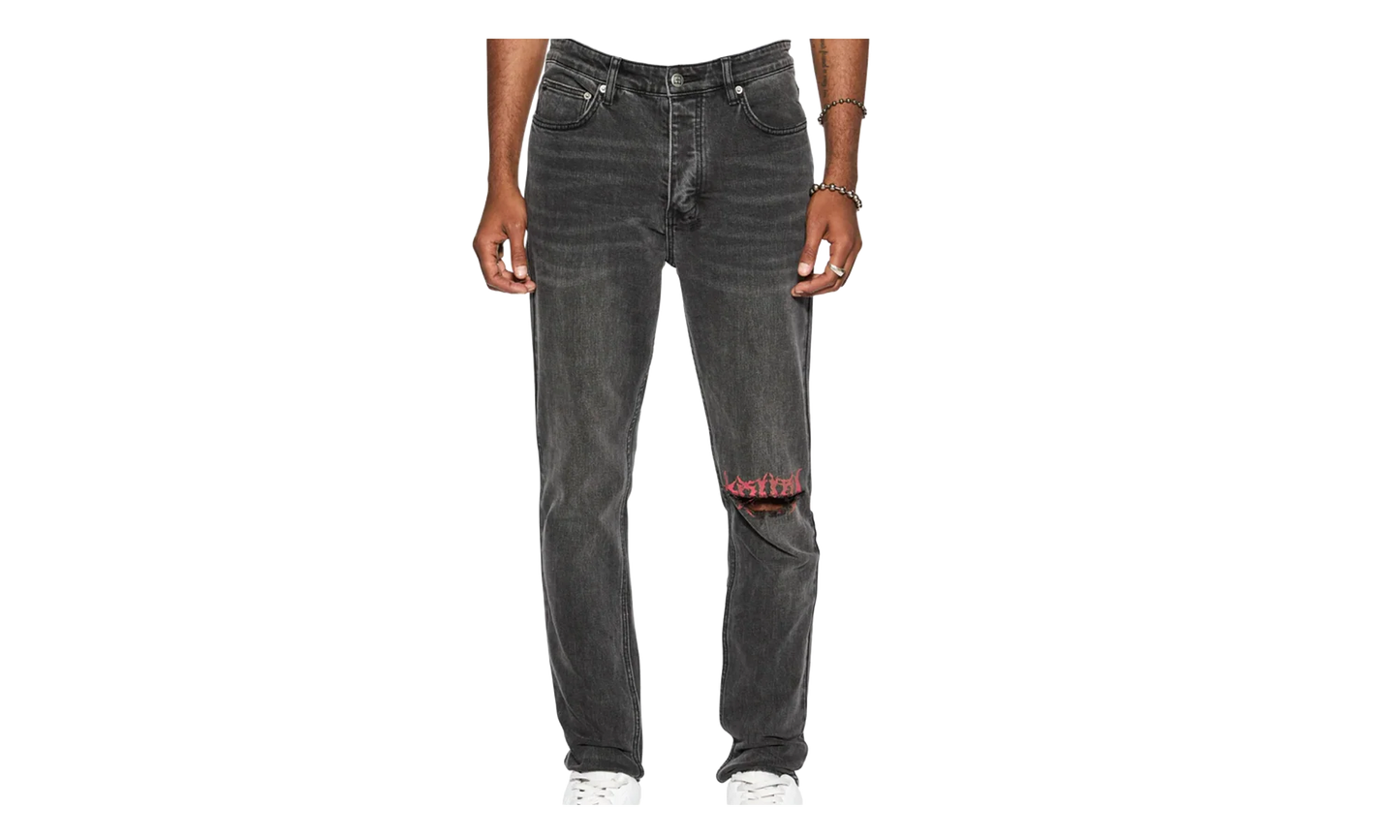 Chitch Angst Sabbath Jeans "Stone Washed Black" MFA24DJ042