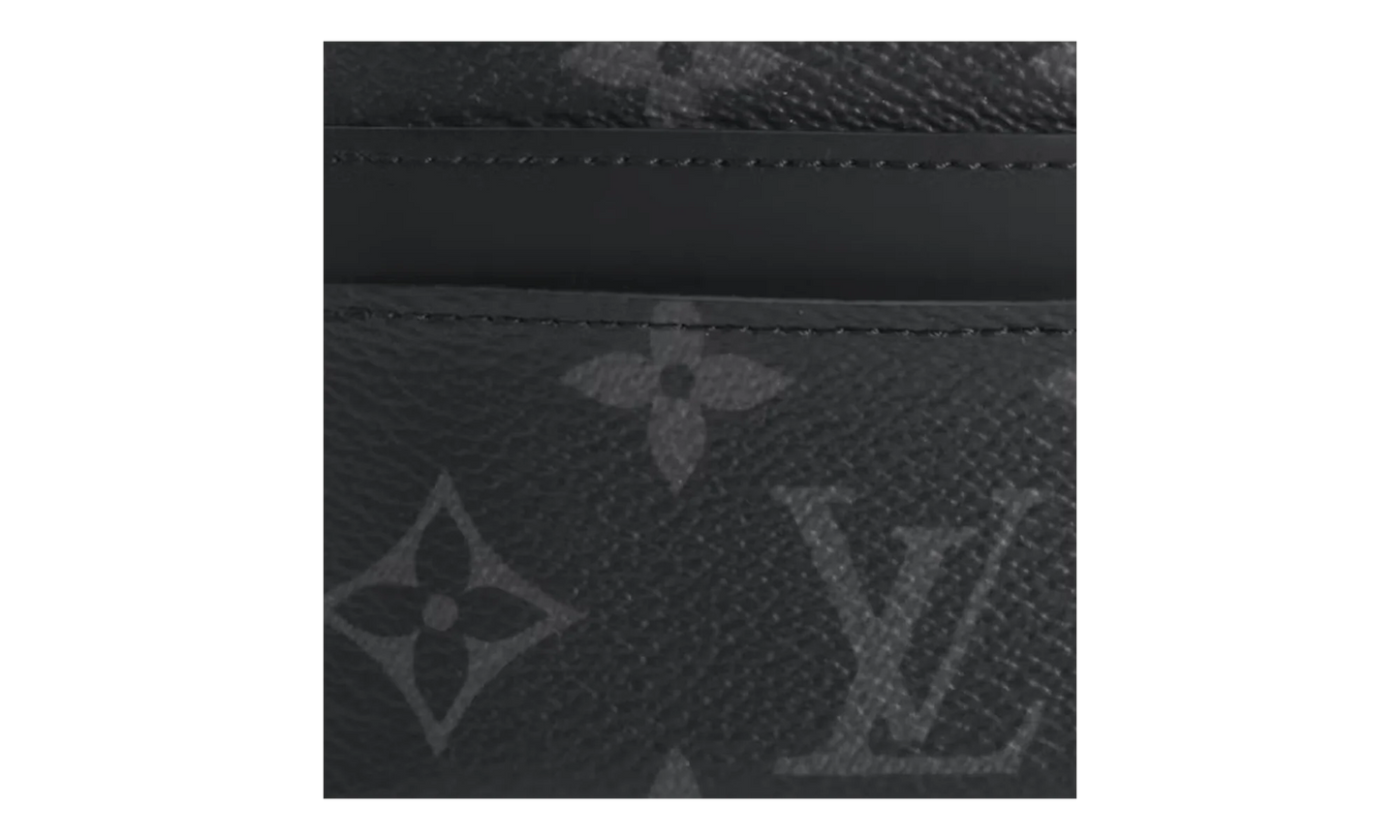 Double Card Holder "Monogram Eclipse Black" M62170