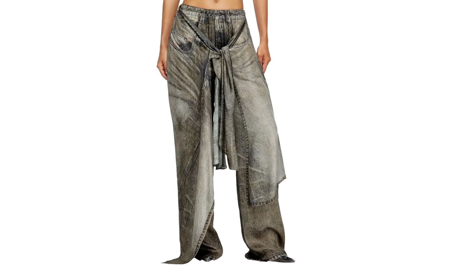 P-Aloma Trousers "02 BLACK/DENIM" A18579 0LKCT 02