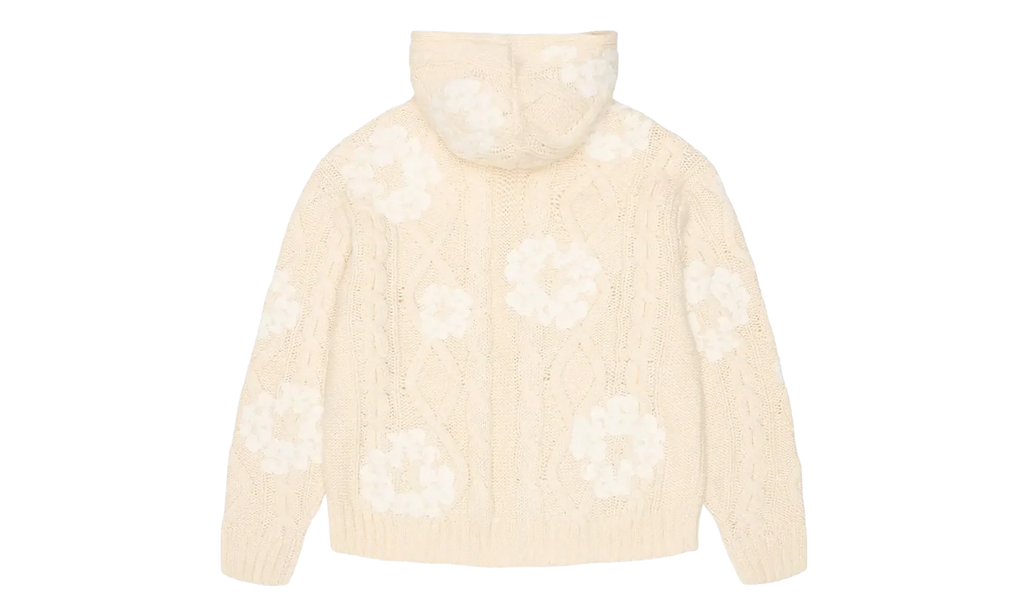 MVP Fisherman Zip Up Sweater "Tan" DT421