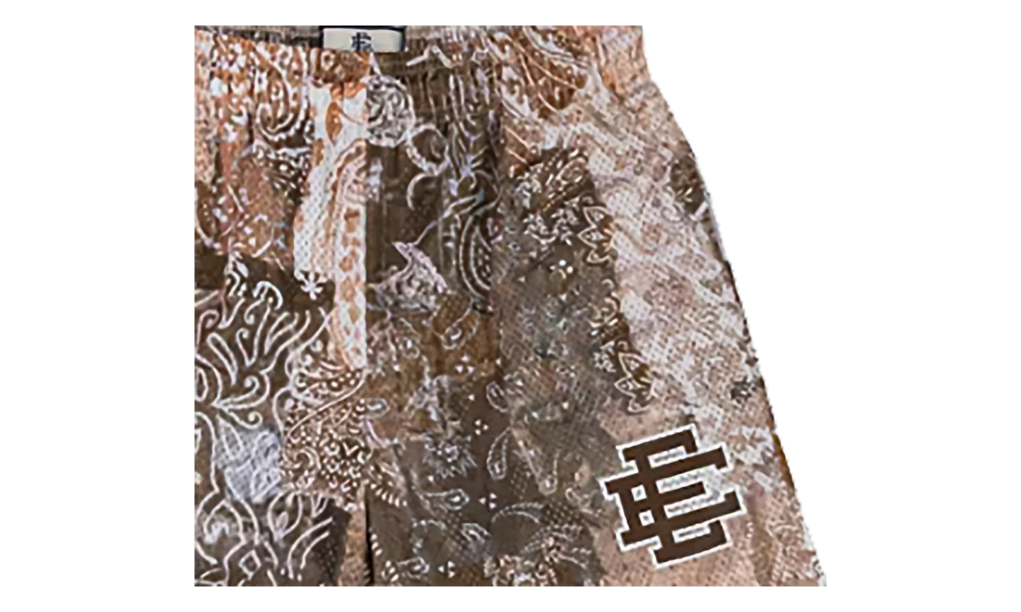 EE BASIC SHORT "SS24 - Mesh Brown/ White" EE798