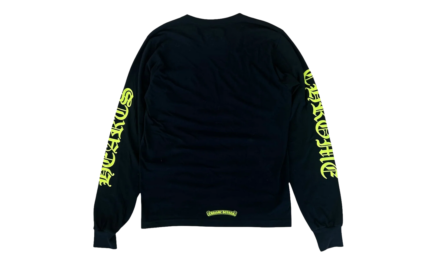 Neck Logo Longsleeve T-Shirt "Black / Yellow" CHRM0748