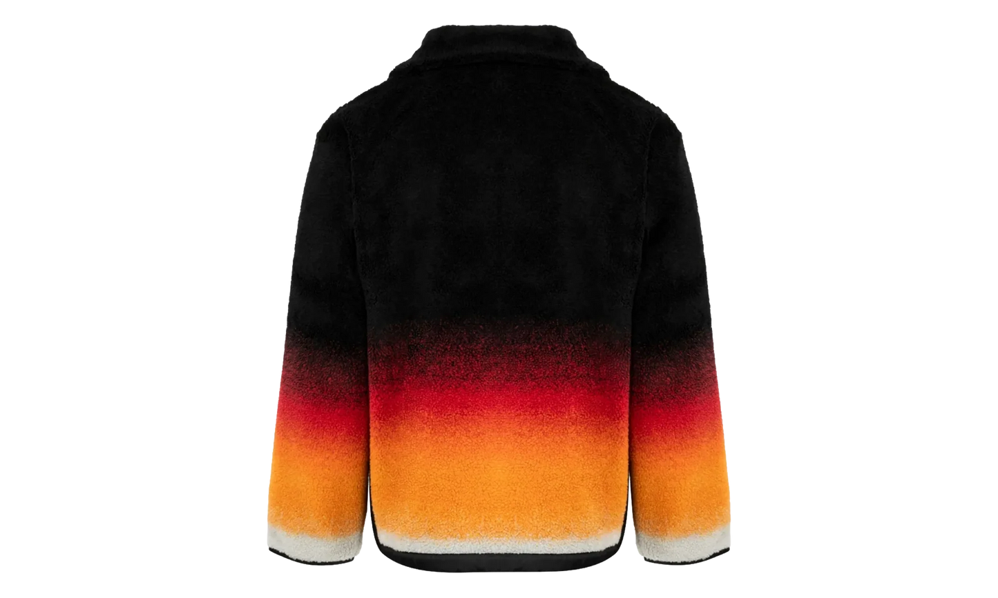 Gradient Fleece Quarter Zip Sweatshirt "Gradient - Black" M AW25 JK 376 01 EX SKI GRAD