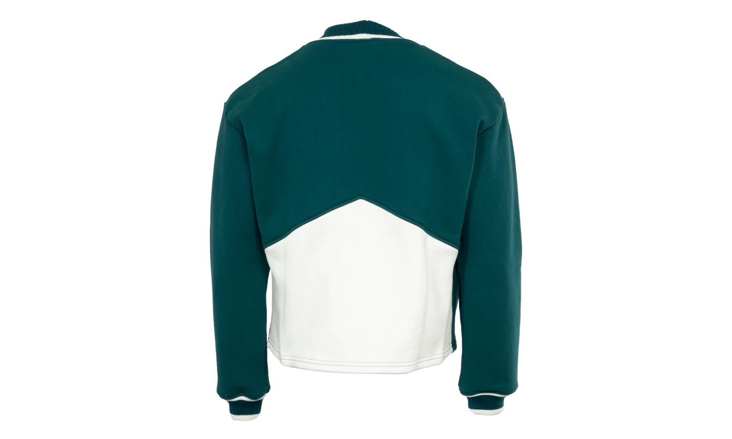 R Patch Terry Cardigan "Teal / Cream" RHPS24CA01150128 TEC