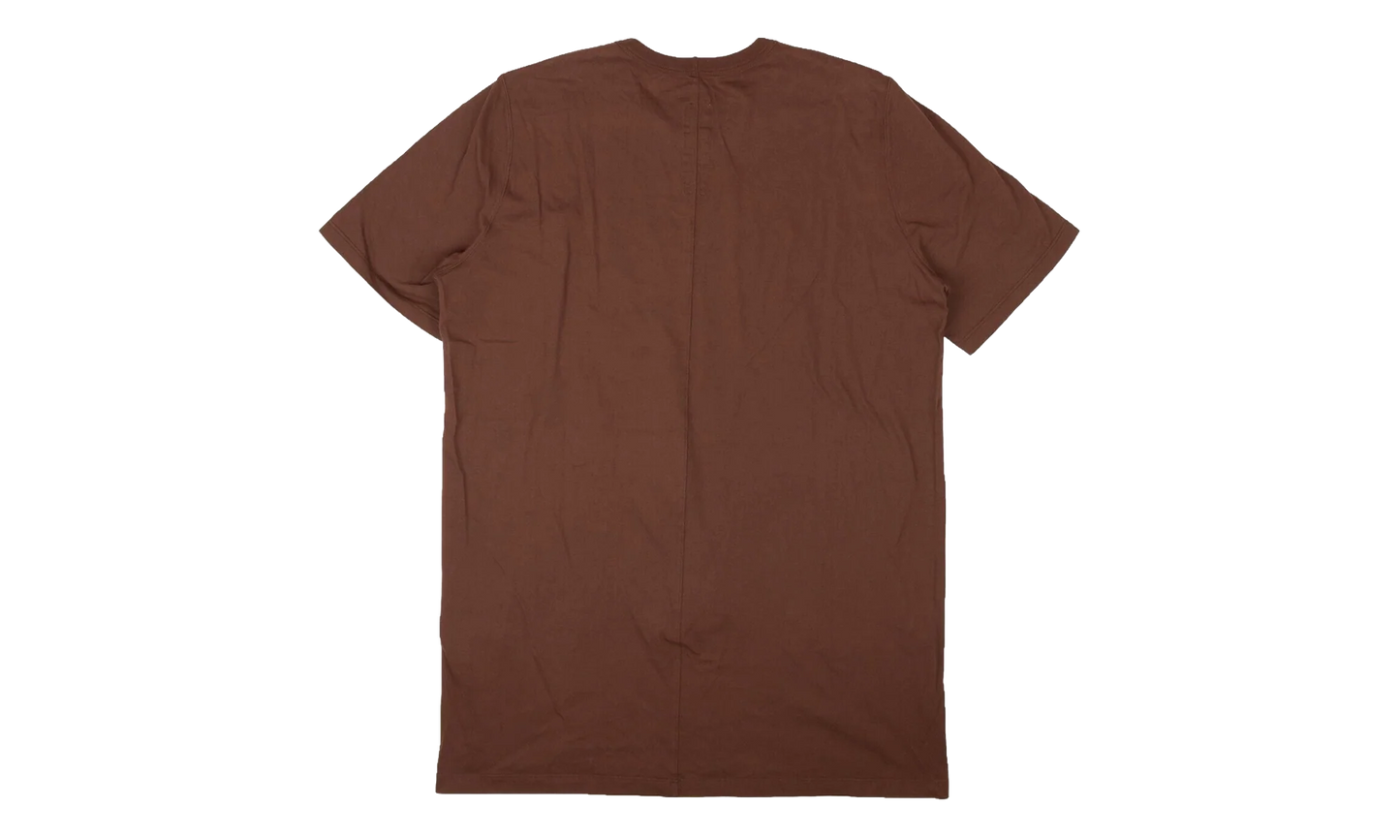 Throat Cotton Level Short Sleeve T-Shirt "Brown" TCLS001