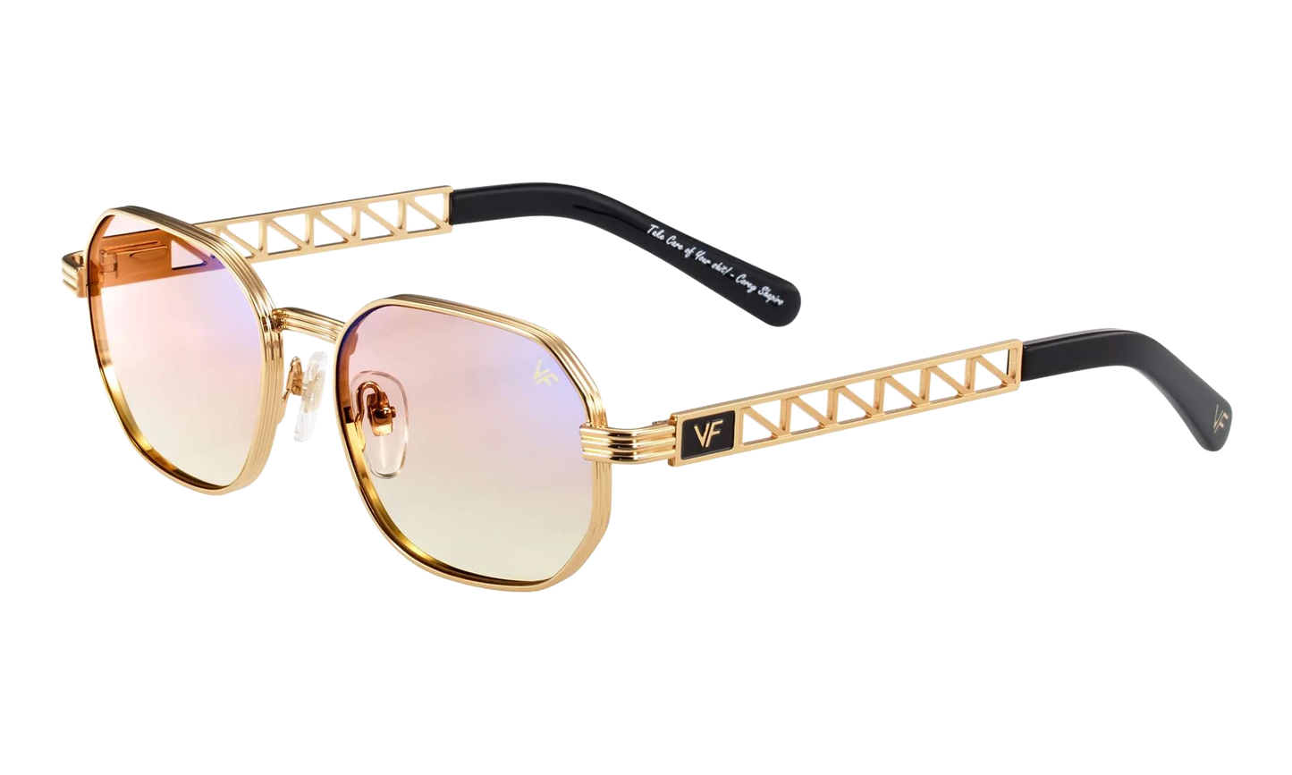 Hustler Jacques Cartier Edition 24KT "Yellow Gold / Gumdrop Solid Flash Silver" JCHU2 0003 11C2