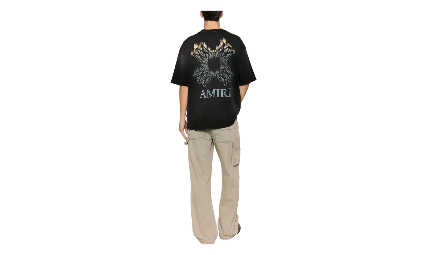 MA Quad Flames Tee "Black" AMTOJR1112 001