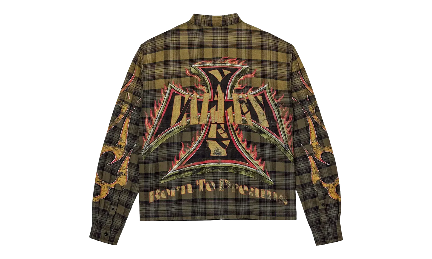 Reborn Flannel "Green" LLWJDSQZ
