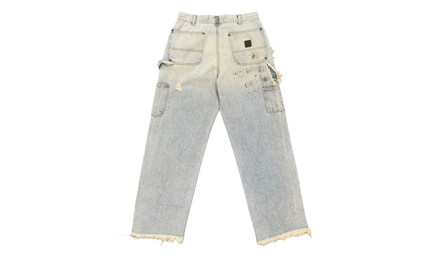 Busted Dbl Knee Jean "Denim" 5U003Q1010LDM