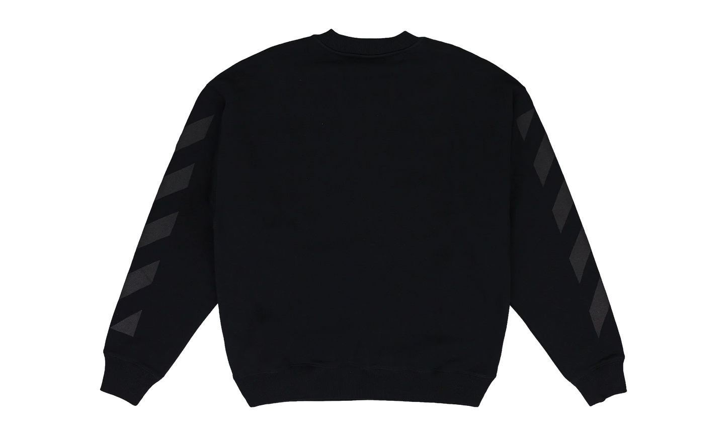 Cornely Diagonal Crewneck "Black" OFW-MHDS-0201