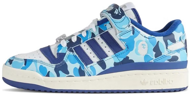 Forum 84 Low 30th Anniversary Blue Camo
