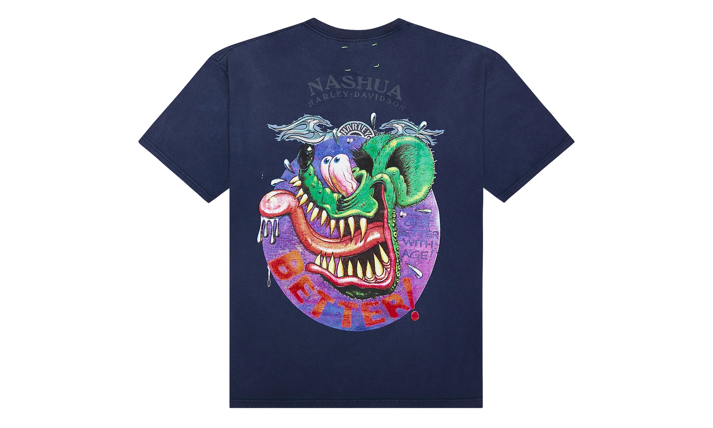 The Kiss Tee "Navy" BWA19