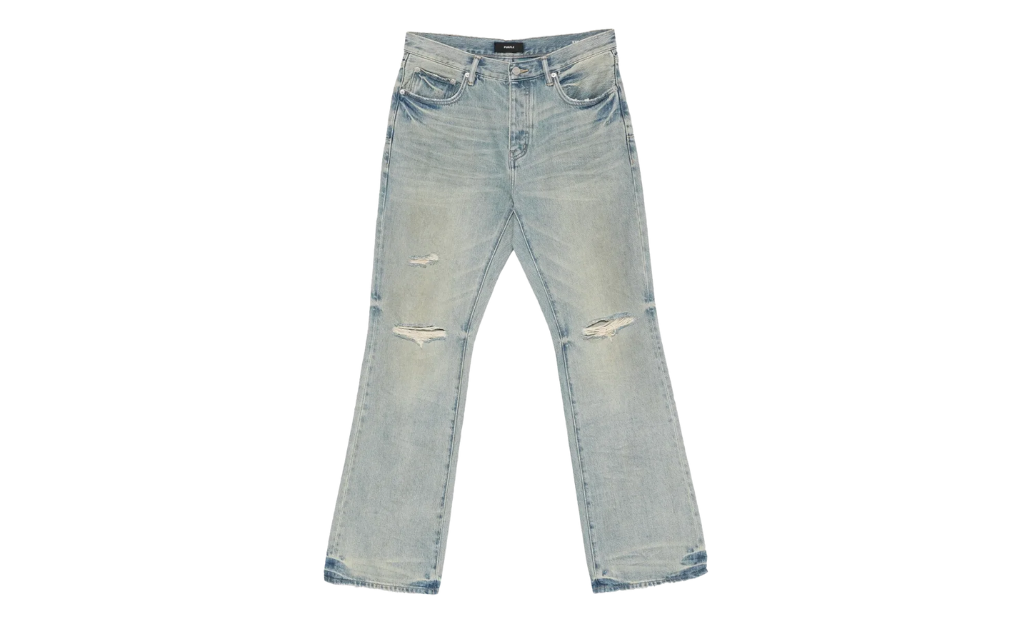Dirty Fade Down Bootcut "Light Indigo" P026 DFDR525