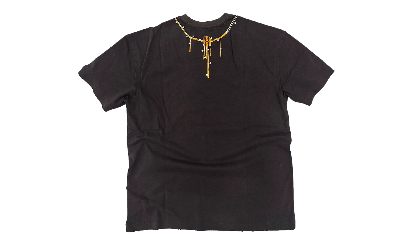 Gemstone Necklace Print T-Shirt "Dark Grey" BC24SSTE02 DRKGREY