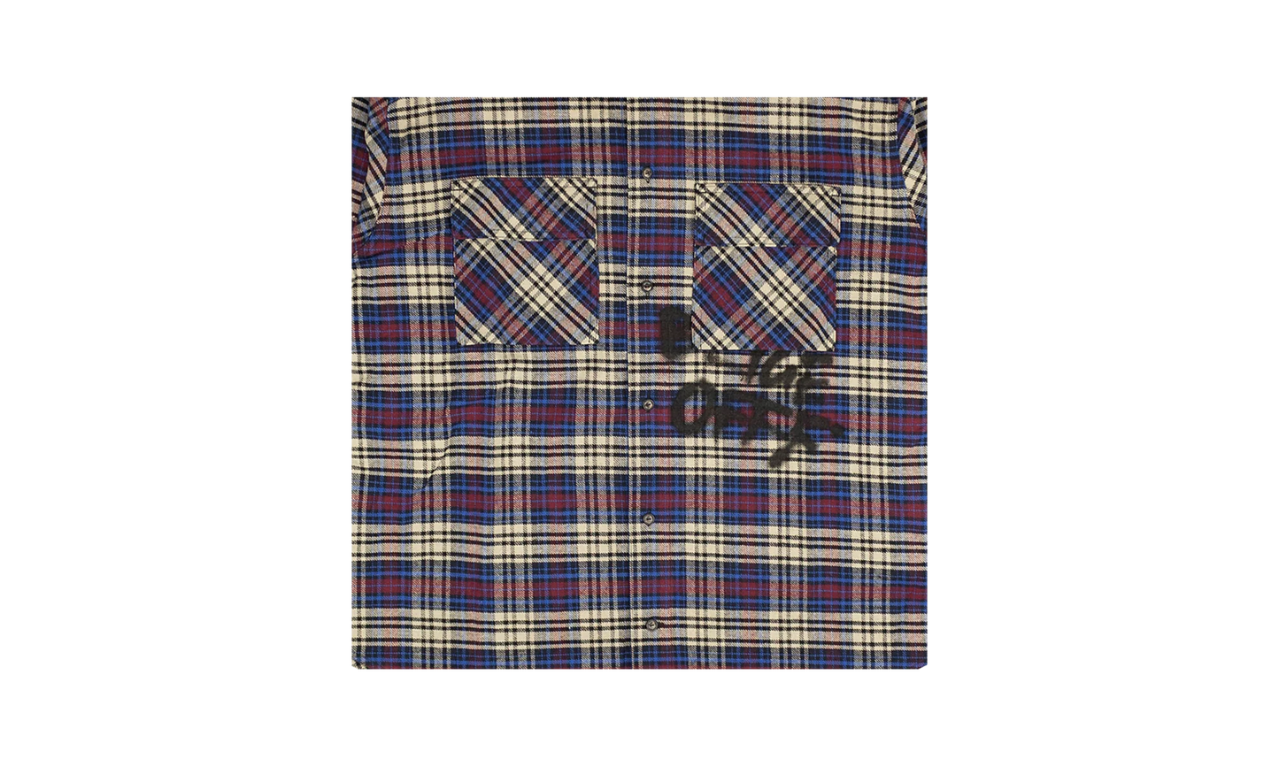 Flannel Check Shirt "Blue" 82NGG OW 1536