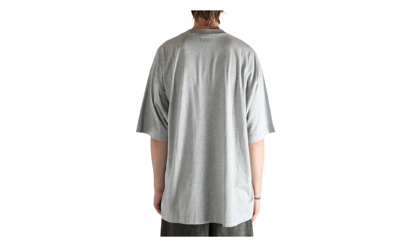 Goth Oversized T-Shirt "Grey Melange" UH76TR800G GREY