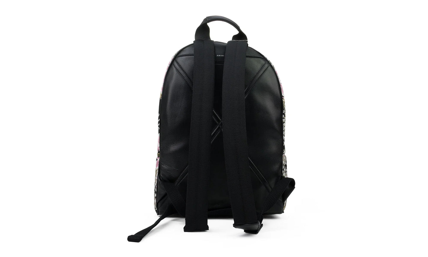 Hibiscus Jacquard Backpack "Black" SS22MAB002_Black