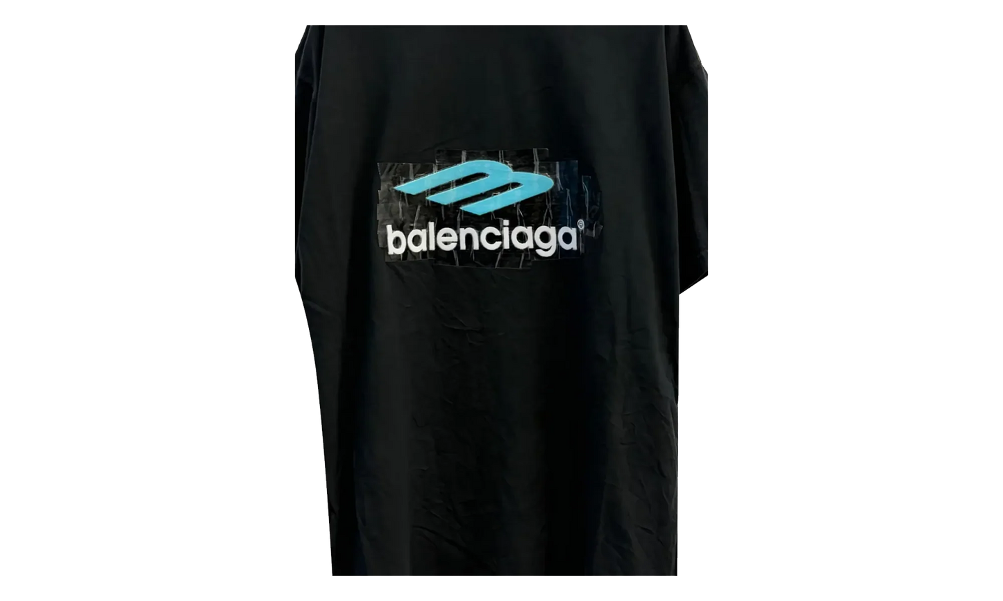 Oversized Short-Sleeve T-Shirt "Black" 850345 TTVT4 3363