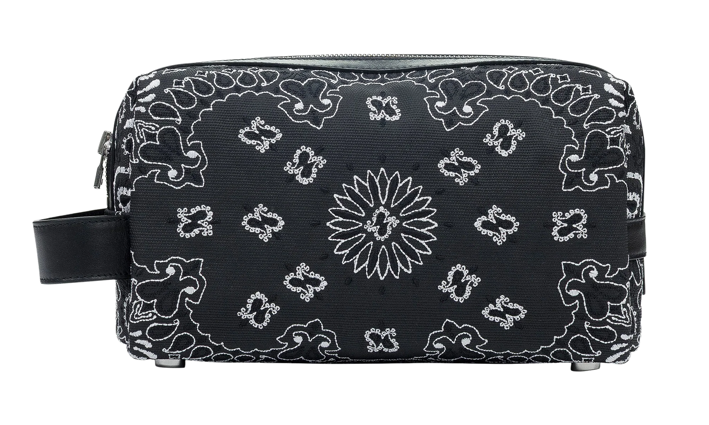 Canvas Bandana Beauty Case "Black" PF22MDK025_Black
