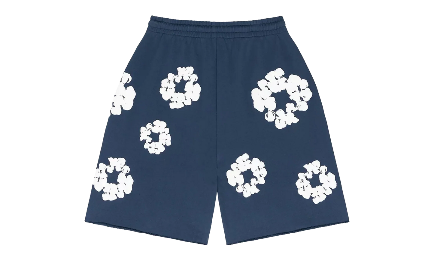 The Cotton Wreath Shorts "Navy" DT298