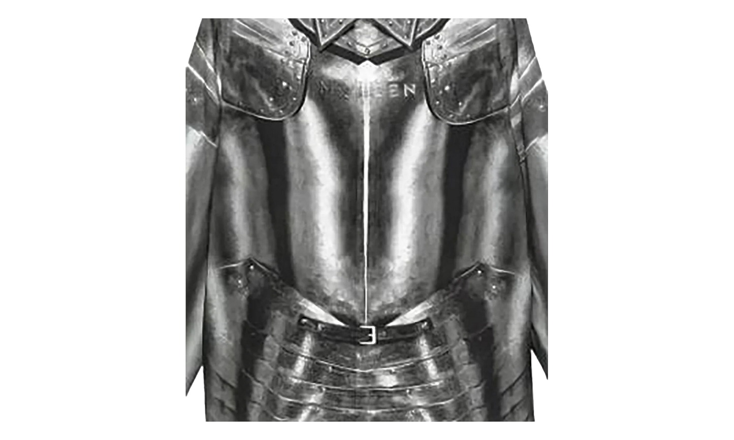 Armor Print Shirt "Steel" 839309QOABO1278