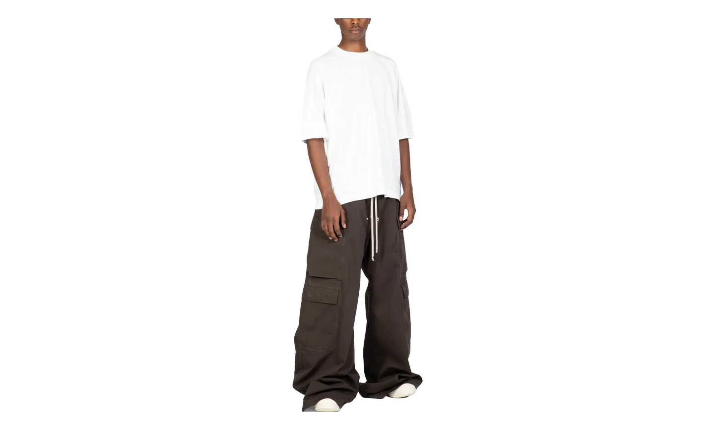 Twill Double Cargo Jumbo Belas Pants "Dark Dust" DU02E7398 TW 78