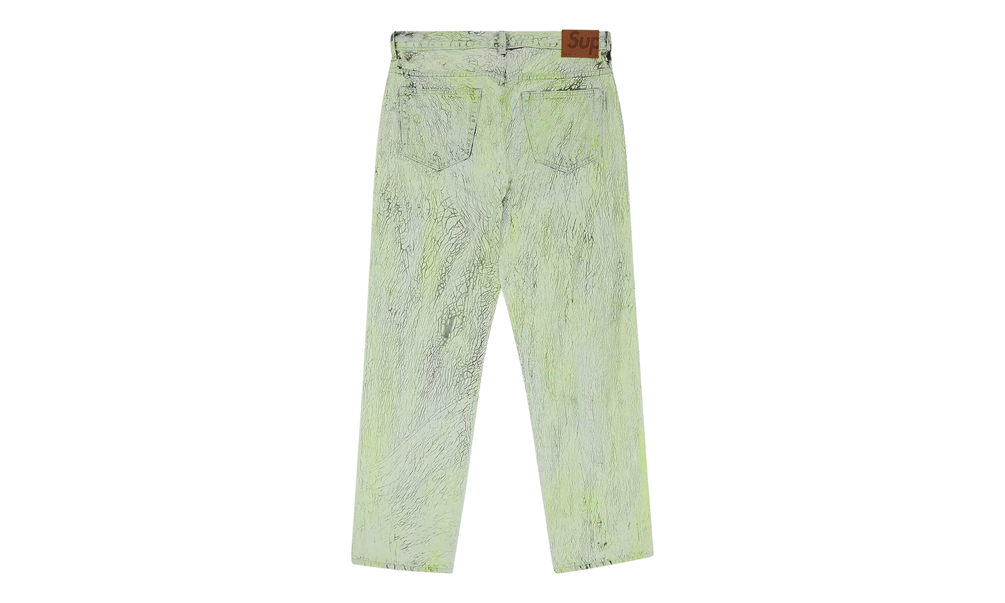 Crackle Regular Jeans "White" SU26949