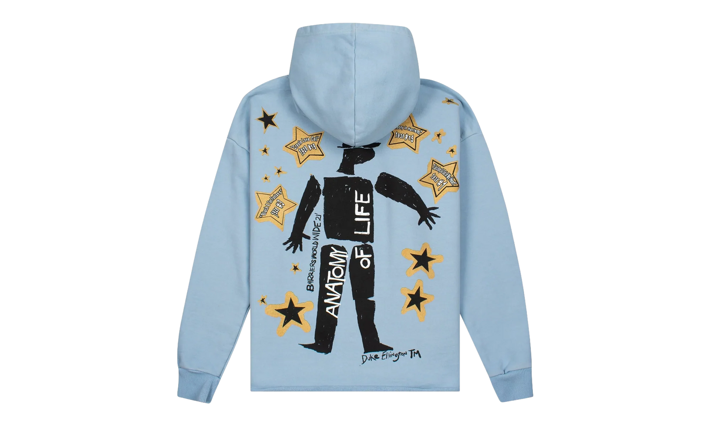 Duke Ellington Hoodie "Light Blue" BAR19