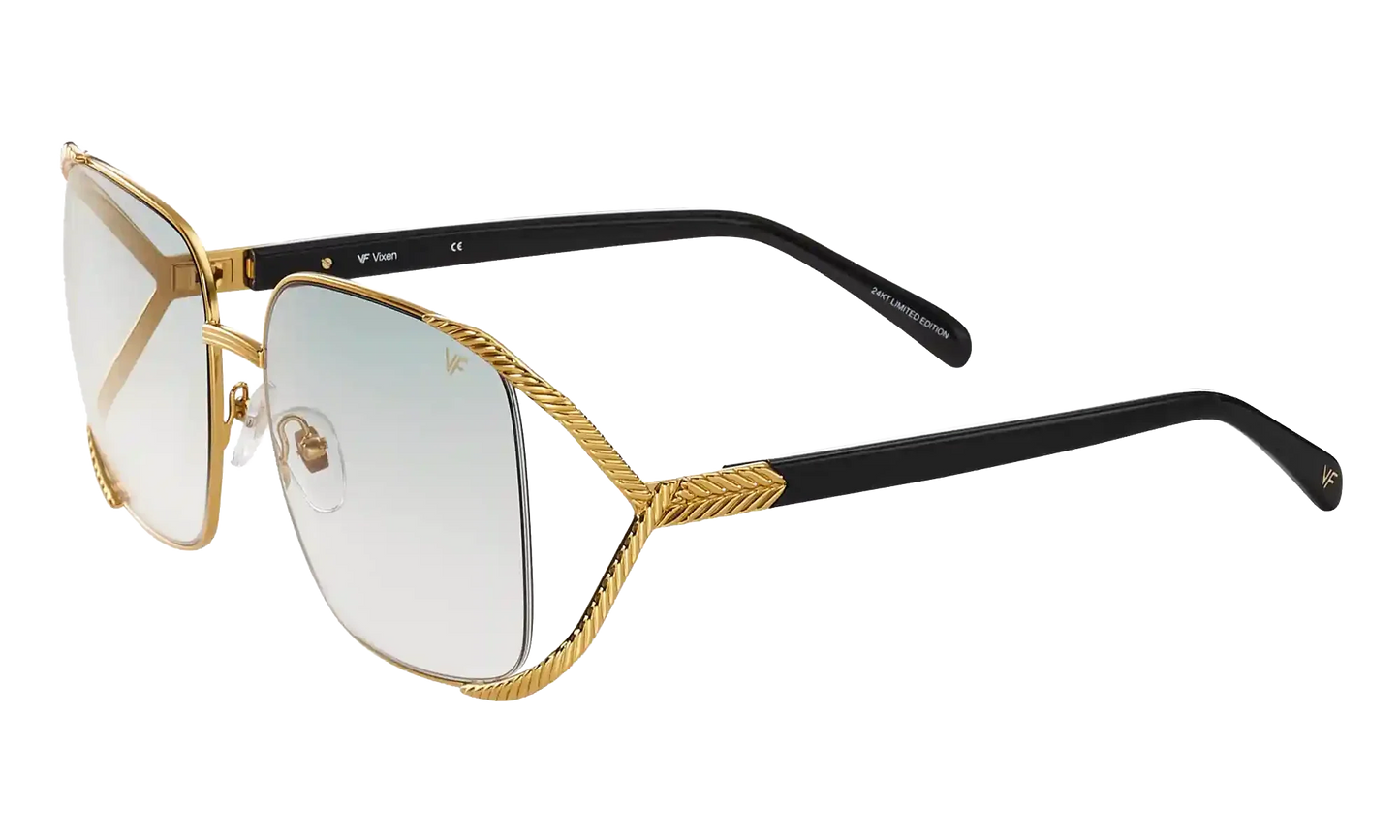 Vixen 24KT "Yellow Gold / Black / Powder Green Flash Purple" MPVX2 0001 23T1