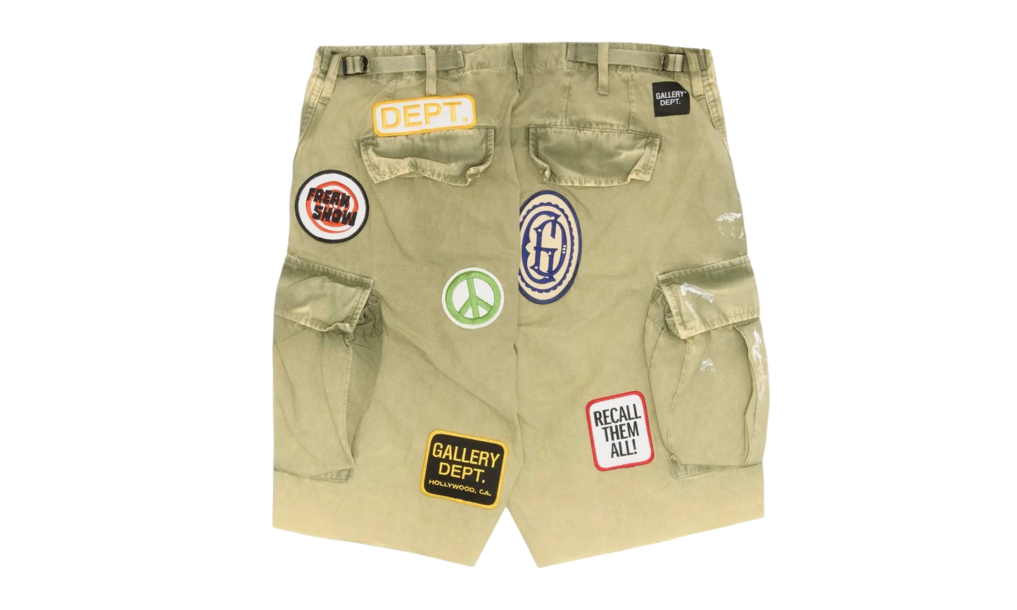 Kenzie Patch Cargo Shorts "Fatigue Multi" GDKCSF