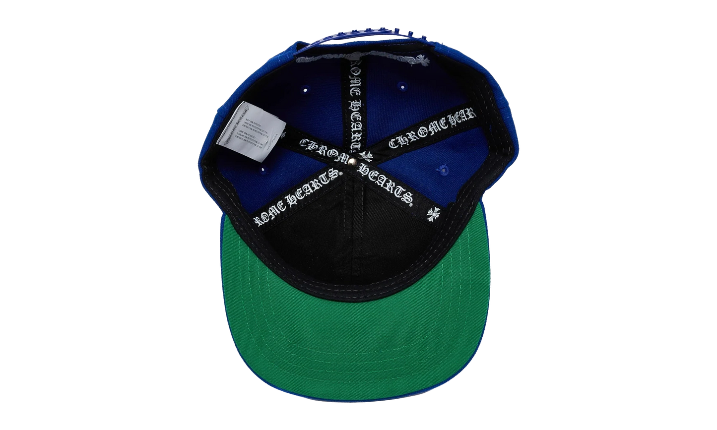 Embroidered CH Logo Baseball Hat "Blue / White / Green" CHRM1129