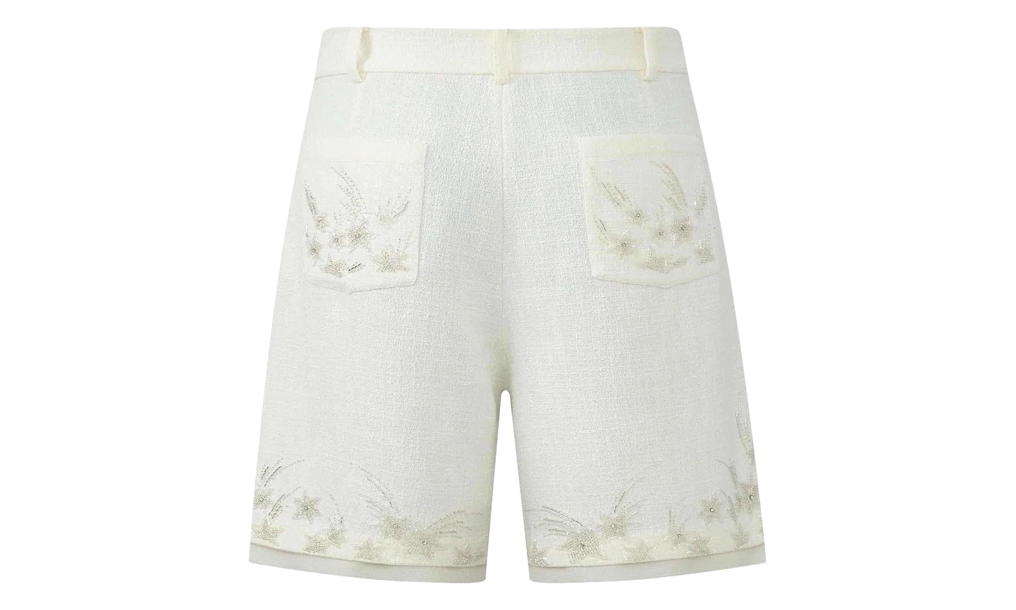 Layered Hexa Shorts "White" BC25AWSP03