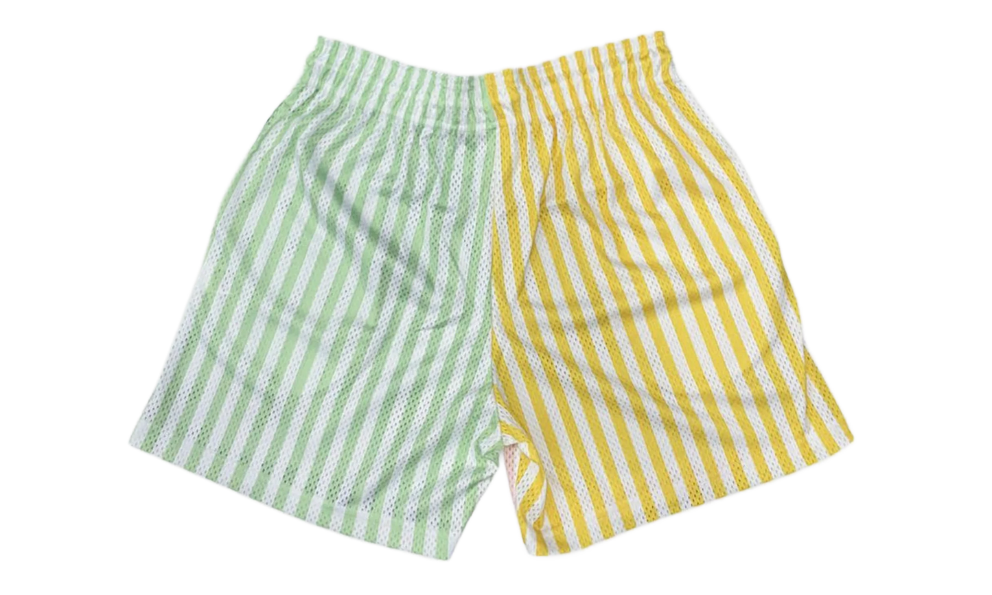EE BASIC SHORT "Mesh Yellow/White" EE789