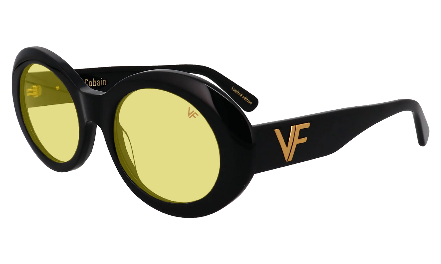 Cobain Acetate "Glossy Black / Shooter Yellow" MPCB2 0008 20T2