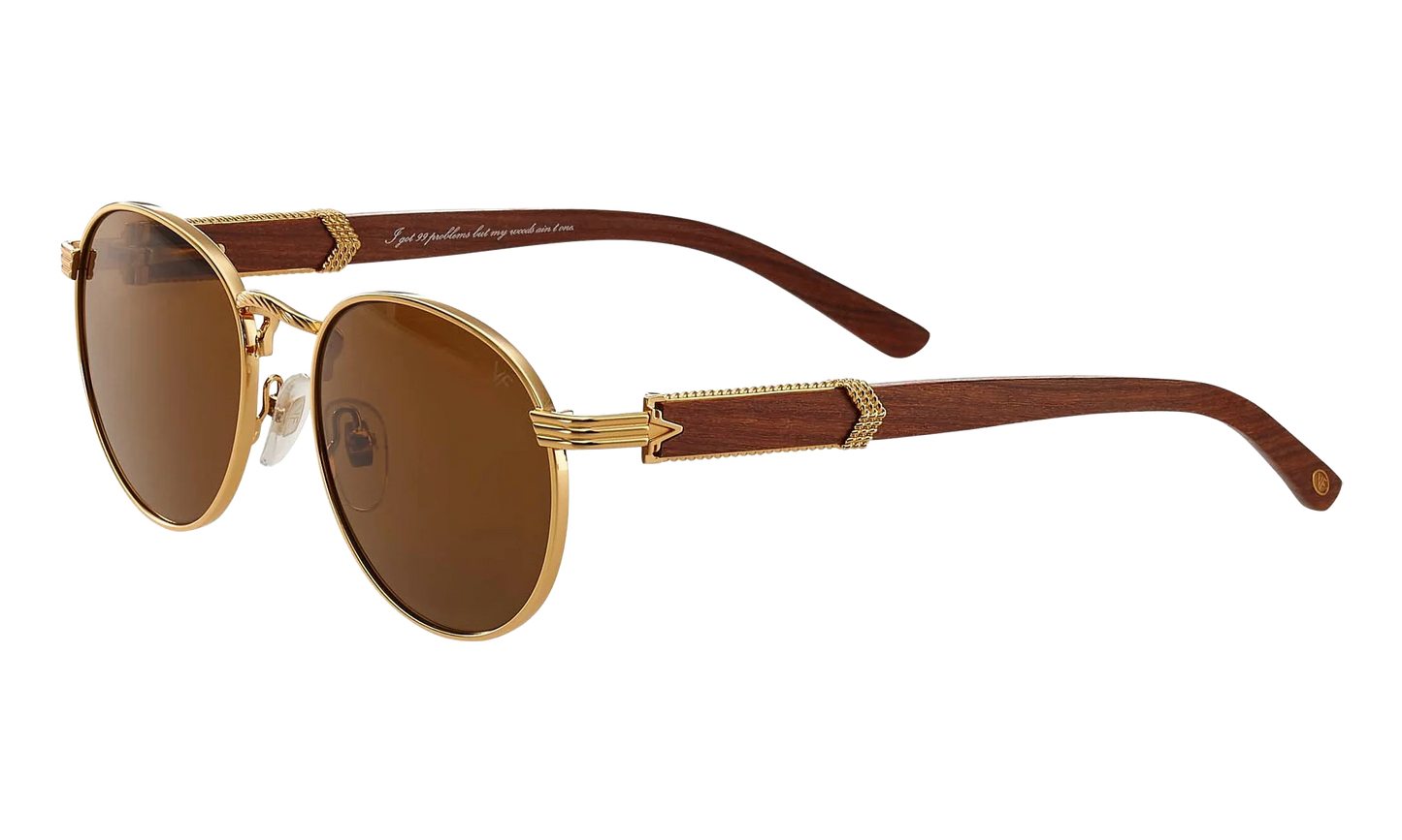 Miami Vice Atelier Mirage Woods "Yellow Gold / Brown" WDMV2 0002 22D6