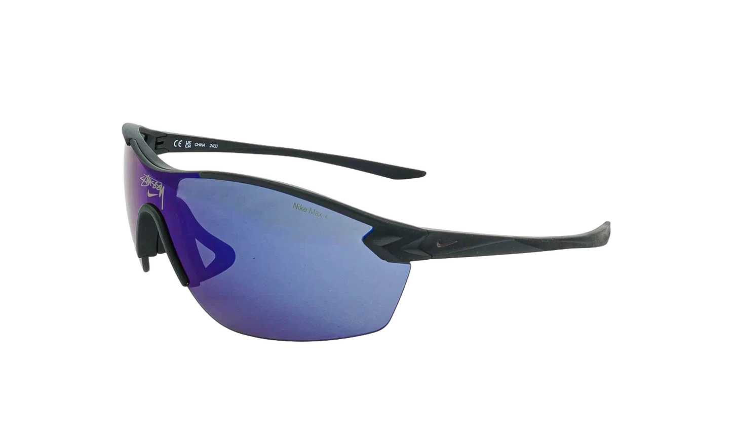 Victory Elite Sunglasses "Stussy - Matte Black / Blue Mirror" EV24029 010