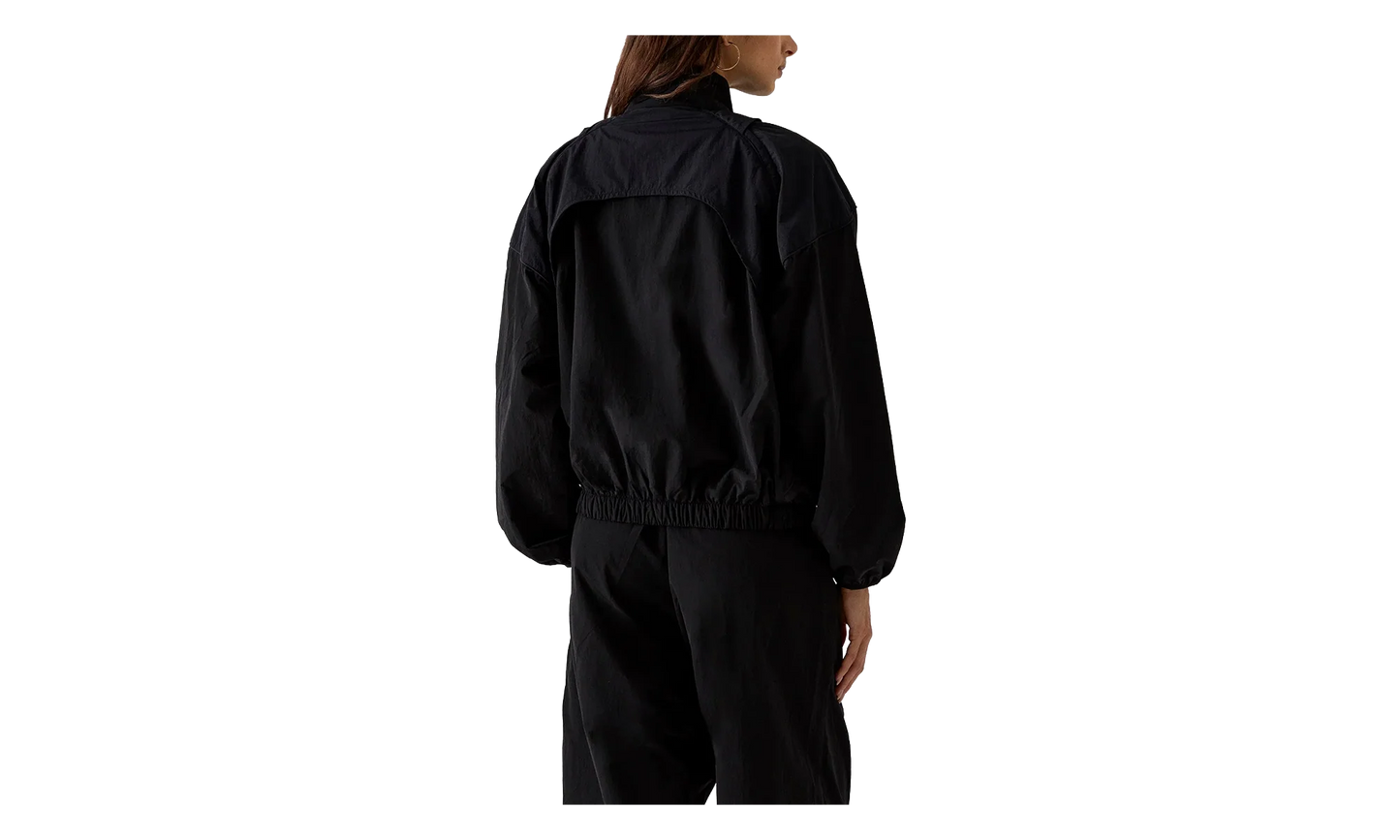 Alva Convertible Nylon Track Jacket "Black" khw010119 026