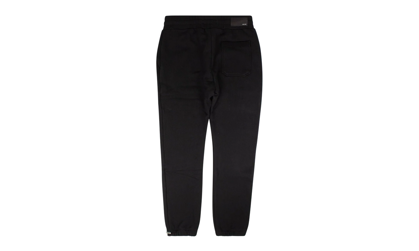 Leopard Logo Applique Sweatpants "Black" MJSP018 001
